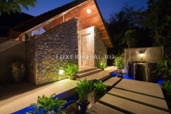 Entrance of villa 1, Samsara private estate, Kamala, Phuket, Thailand