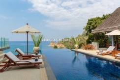 Swimming pool at villa 1, Samsara private estate, Kamala, Phuket, Thailand