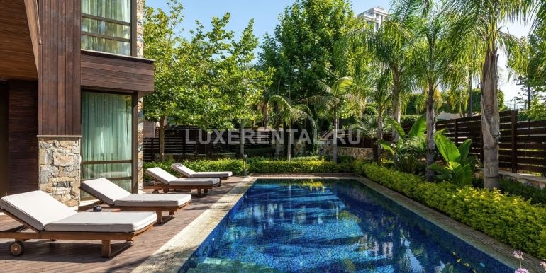 Parklane Limassol - Accommodation - Park Villa 2 bed - Swimming pool day LR
